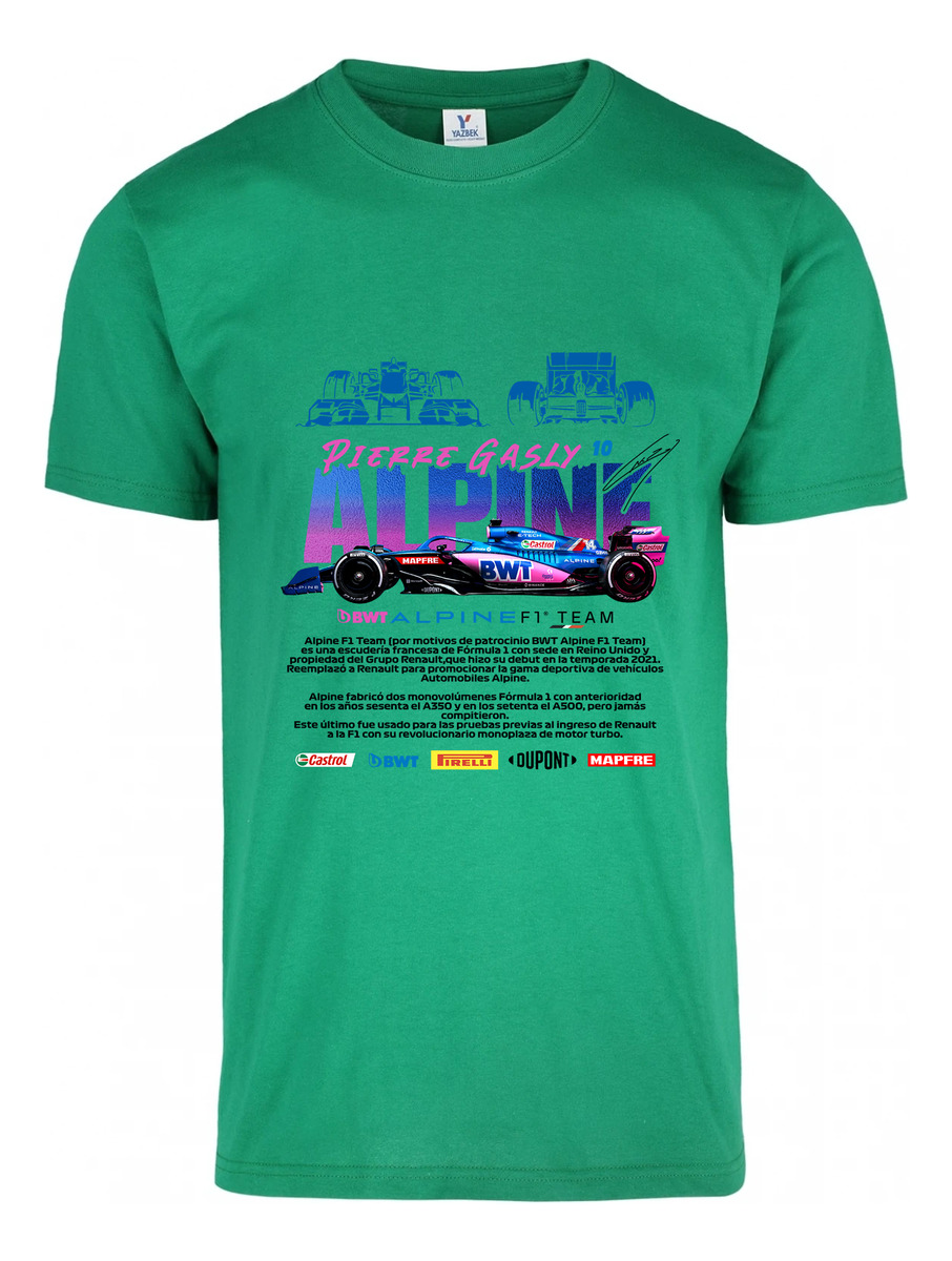 Remera: F1 Alpine Memoestampados - Imagen 15