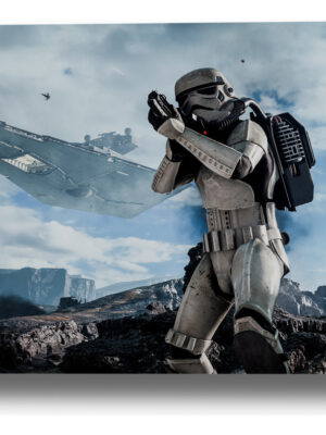 Cuadro Star Wars 432 40x53 Mdf Memoestampados
