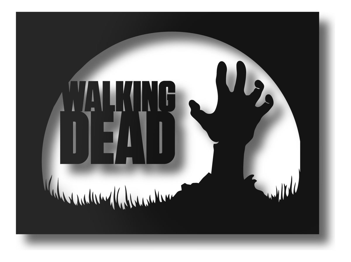 Cuadro The Walking Dead Logo Memo Estampados