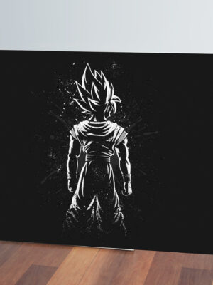 Cuadro Dragon Ball Son Goku 122 40x53 Mdf Memoestampados