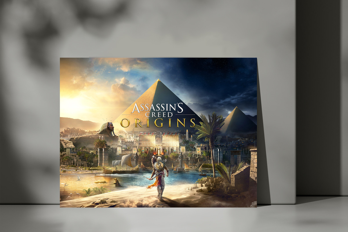 Cuadro 330 Assassins Creed Origins 70x100 Mdf Memoestampados - Imagen 3