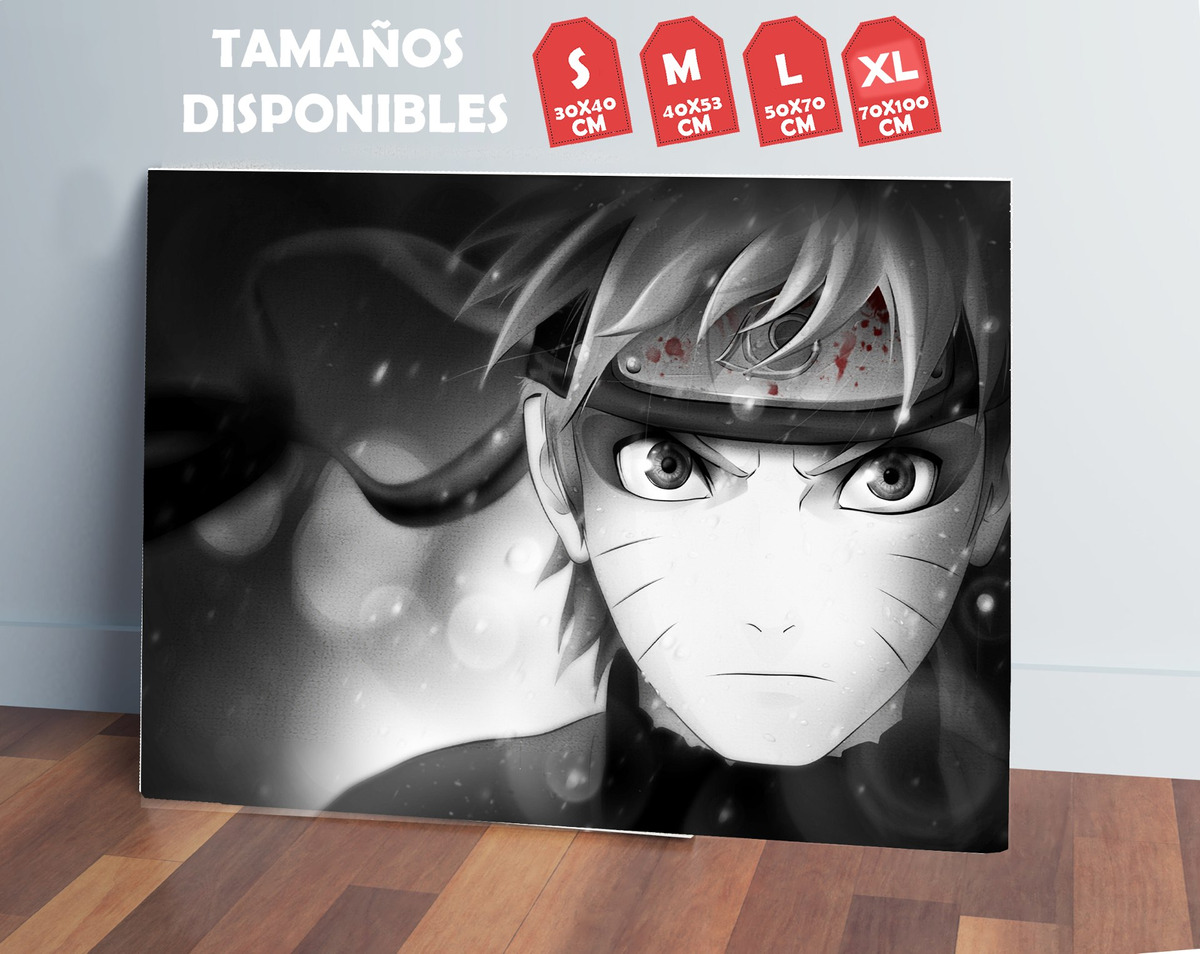 Cuadro Naruto 459 70x100 Mdf Memoestampados - Imagen 2