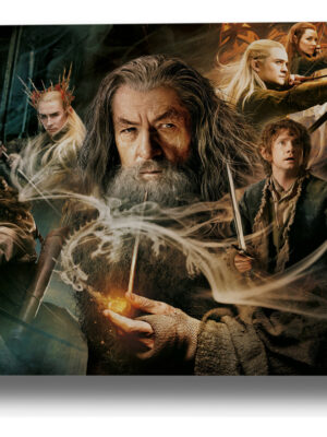 Cuadro Gandalf Señor Anillo 370 50x70 Mdf Memoestampados