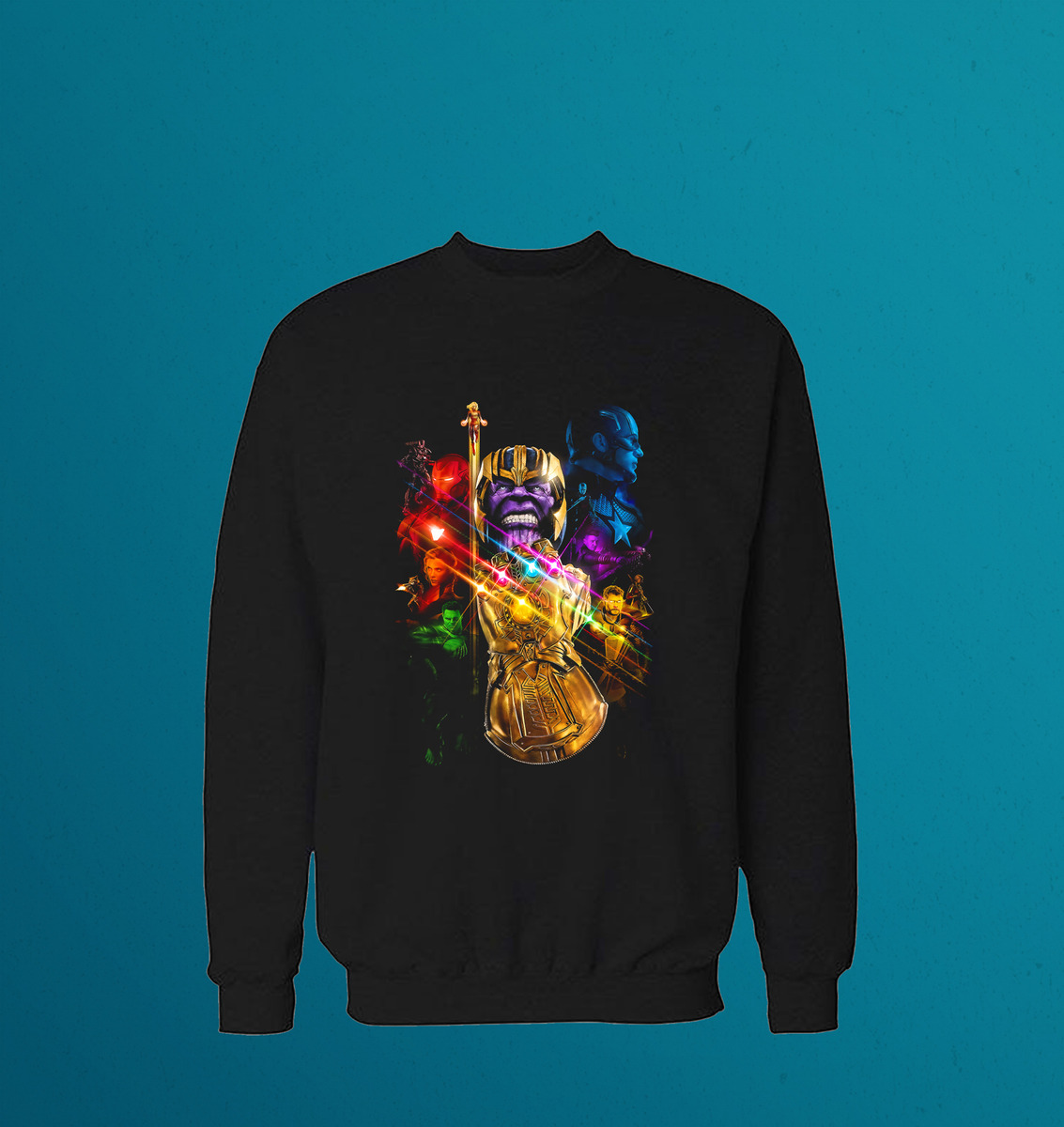 Buzo Avengers Gemas Memoestampados - Imagen 2