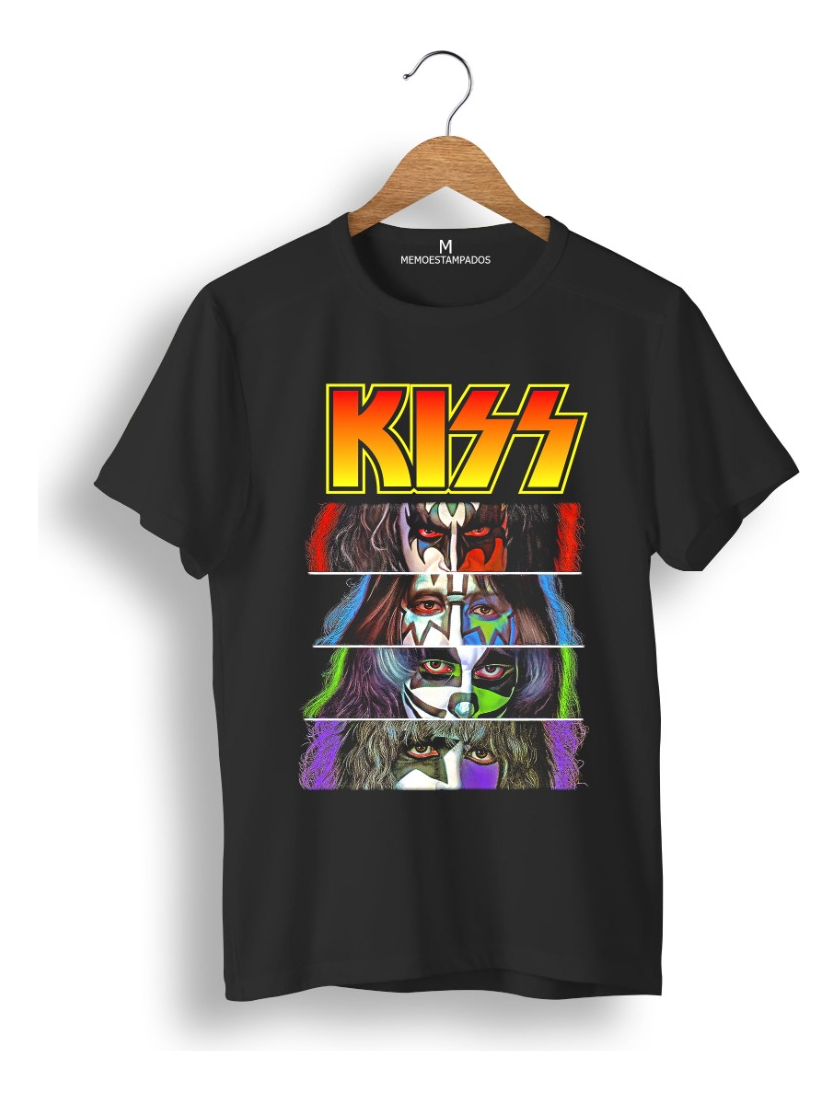 Remera: Kiss 02 Memoestampados - Imagen 4
