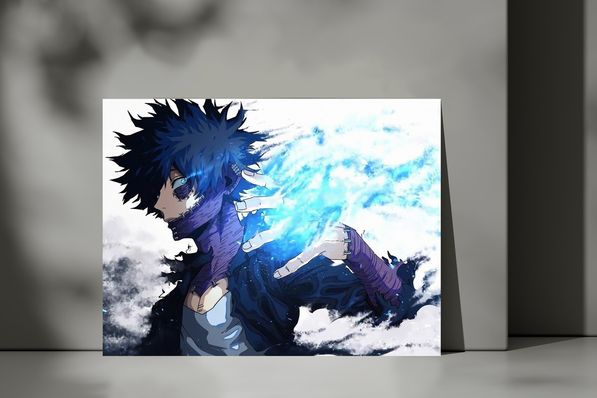 Cuadro Boku No Hero Academi 567 50x70 Mdf Memoestampados - Imagen 3