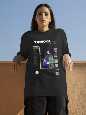 Remera: Giyu Tomioka Memoestampados
