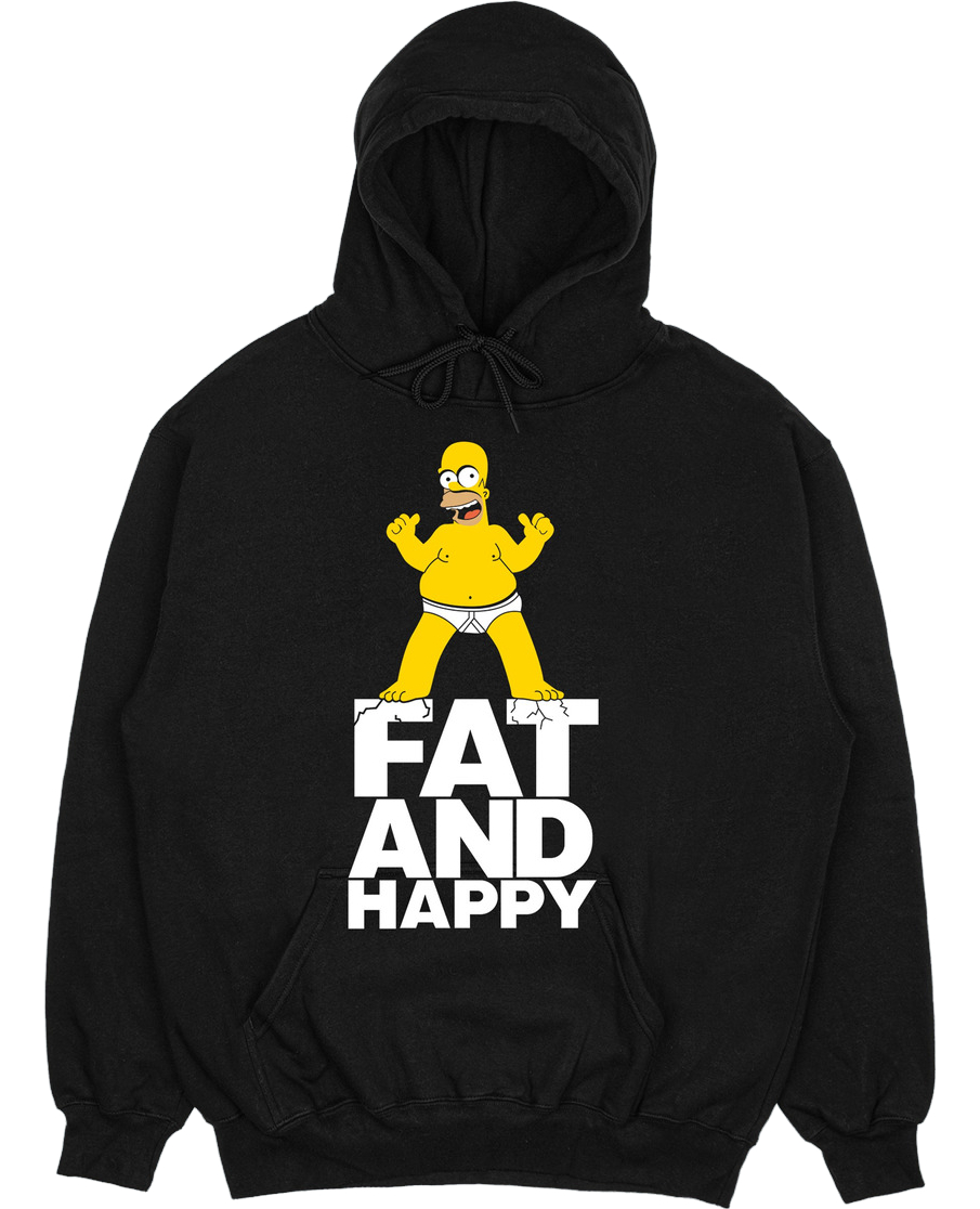 Canguro:homero Simpsons Fat And Happy Memoestampados