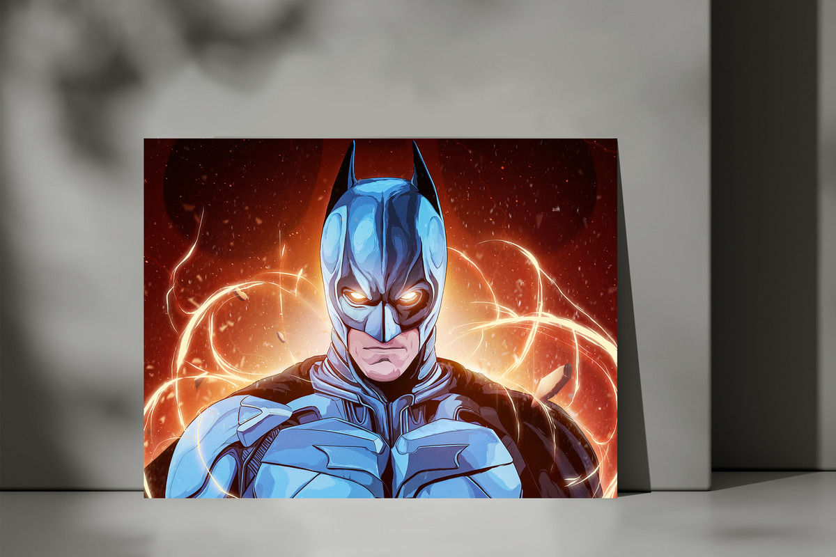 Cuadro Batman Comic 556 50x70 Lienzo Memoestampados - Imagen 3