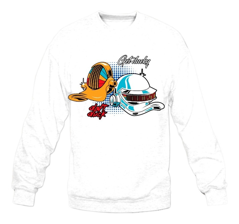 Buzo: Get Ducky Daft Duck Memoestampados - Imagen 7