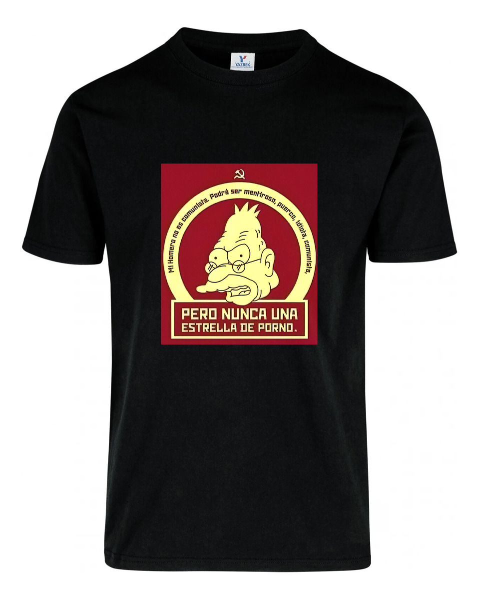Remera: Abraham Simpson Memoestampados