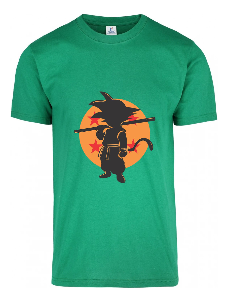 Remera: Goku Silueta 01 Memoestampados - Imagen 4