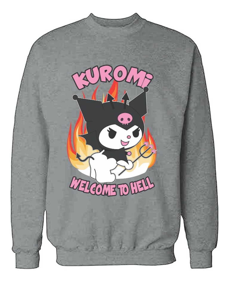Buzo Kuromi Welcome To Hell Memoestampados - Imagen 5