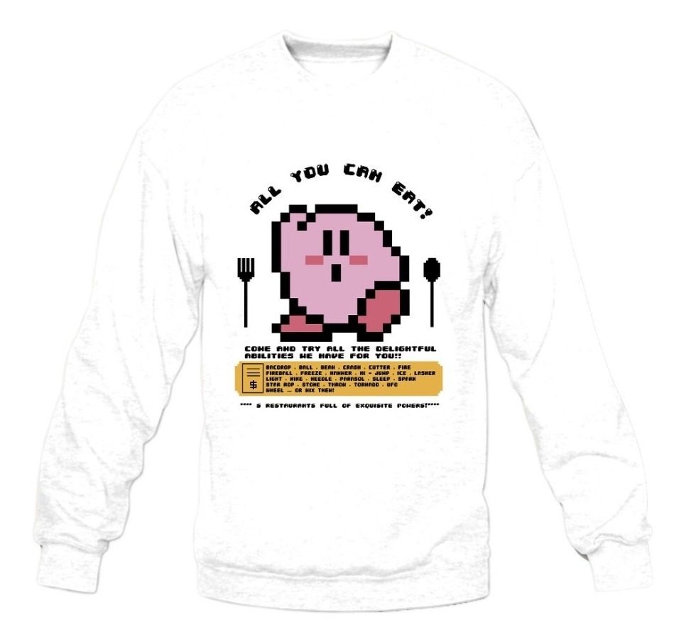 Buzo: Kirby Pixel Memoestampados - Imagen 12