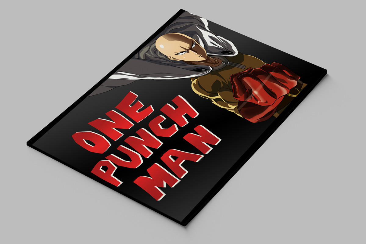 Cuadro One Punch 603 70x100 Mdf Memoestampados - Imagen 2