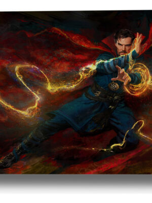 Cuadro Doctor Strange Marve 344 70x100 Mdf Memoestampados