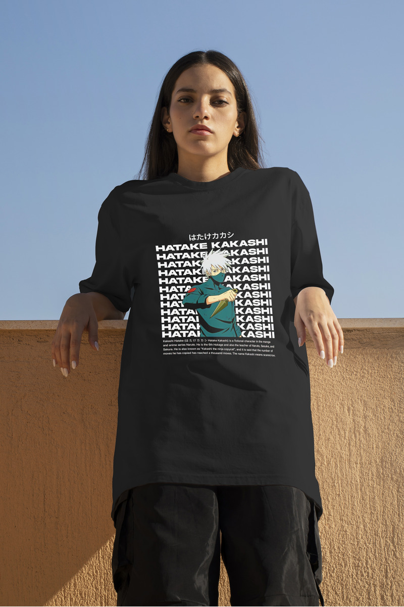 Remera: Hatake Kakashi 01 Memoestampados - Imagen 2