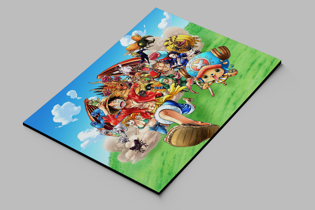 Cuadro One Piece Anime 62 40x53 Mdf Memoestampados - Imagen 2