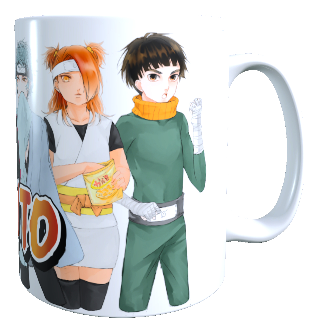 Taza Personalizada Diseño Naruto Anime Serie T409 - Imagen 3
