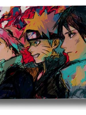 Cuadro Naruto Shippuden 39 70x100 Mdf Memoestampados