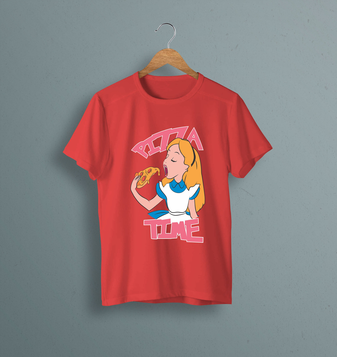 Remera: Pizza Time 01 Memoestampados - Imagen 6