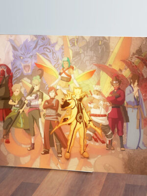 Cuadro Naruto Uzumaki Shippuuden50 30x40 Mdf Memoestampados