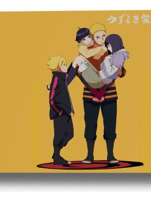 Cuadro Naruto, Hinata, Boruto 46 30x40 Mdf Memoestampados