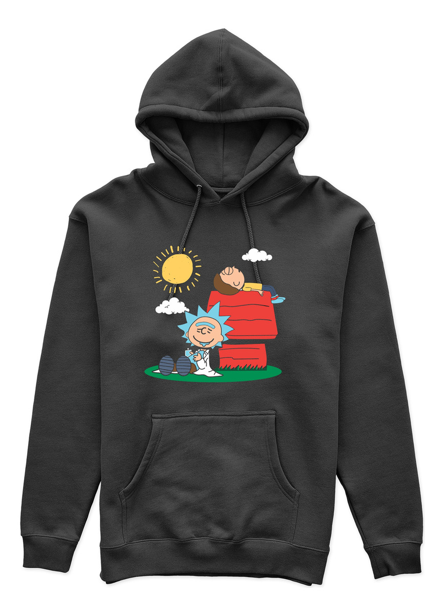 Canguro Rick Y Morty Peanuts Memoestampados
