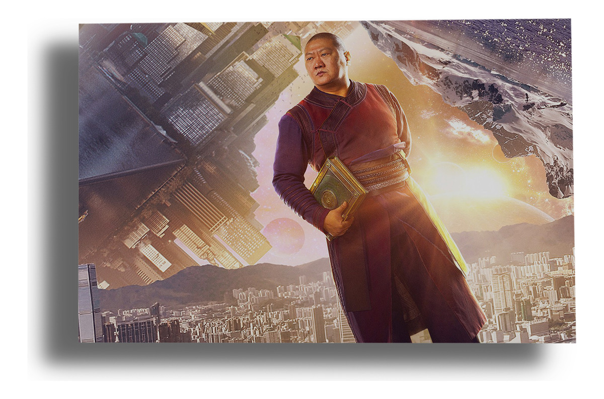 Cuadro Wong Doctor Strange 94 70x100 Mdf Memoestampados