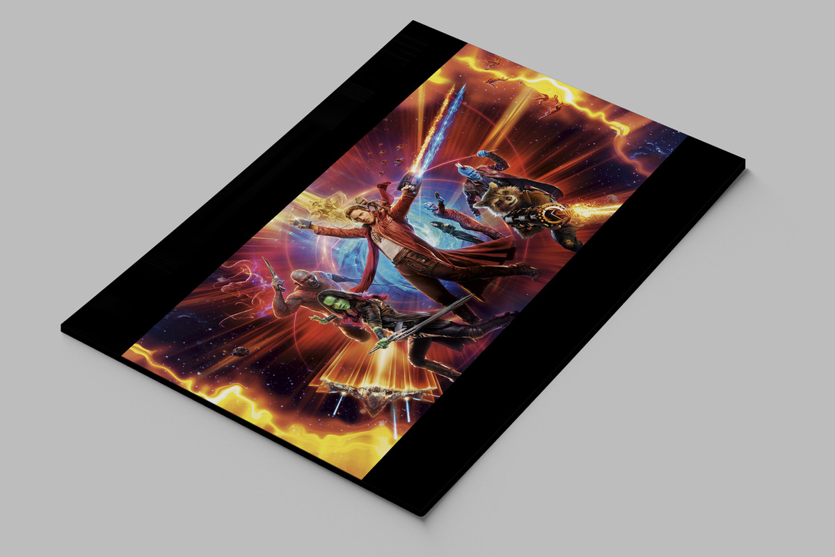 Cuadro Guardianes Galaxia 400 70x100 Mdf Memoestampados - Imagen 2
