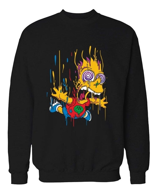 Buzo: Bart Simpsons Dibujo Memoestampados - Imagen 2