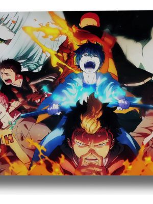Cuadro 314 Blue Exorcist 70x100 Mdf Memoestampados