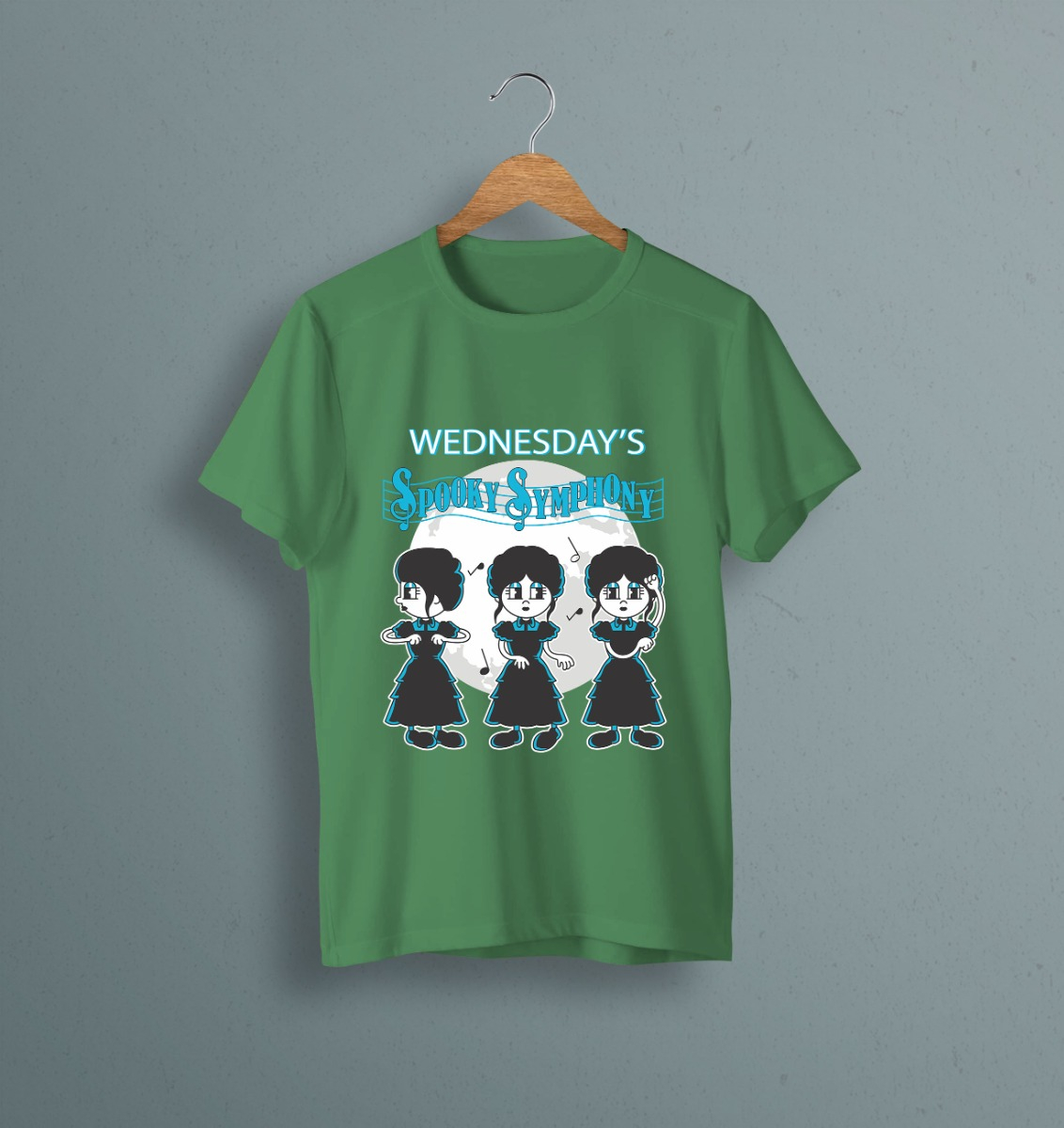 Remera: Wednesday_s Spooky Symphony Memoestampados - Imagen 15