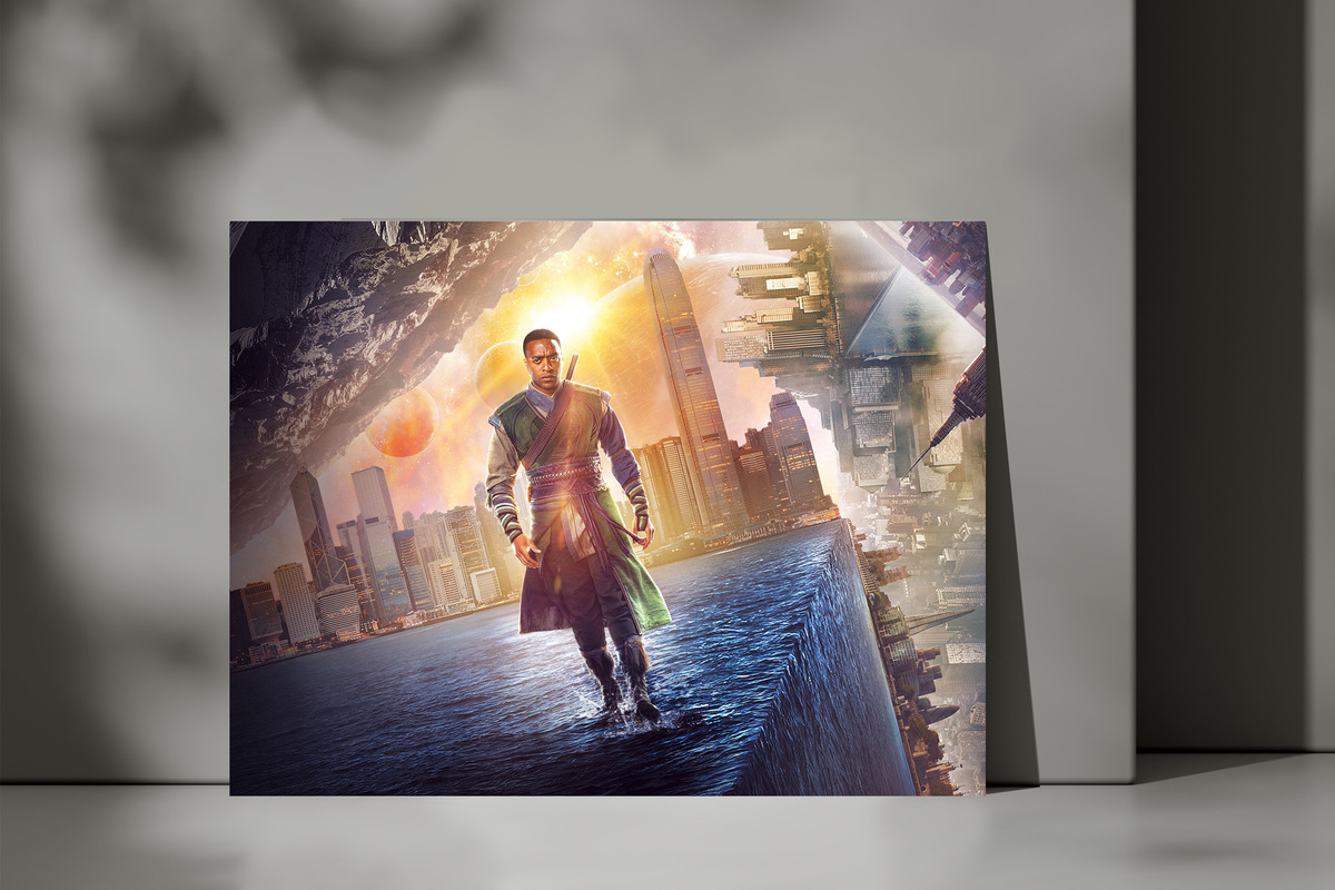 Cuadro Doctor Strange Marvel 75 40x53 Mdf Memoestampados - Imagen 3
