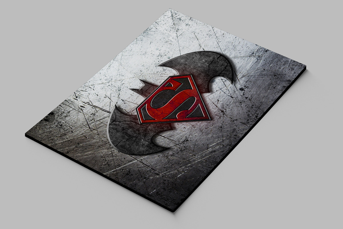 Cuadro Batman V Superman 558 40x53 Lienzo Memoestampados - Imagen 2