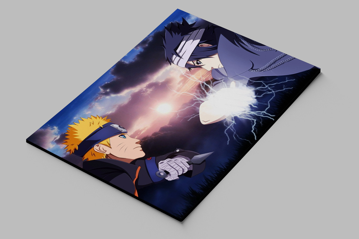 Cuadro Naruto 477 70x100 Mdf Memoestampados - Imagen 2