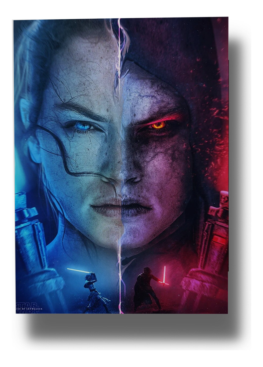 Cuadro 282 Star Wars 2 40x53 Mdf Memoestampados