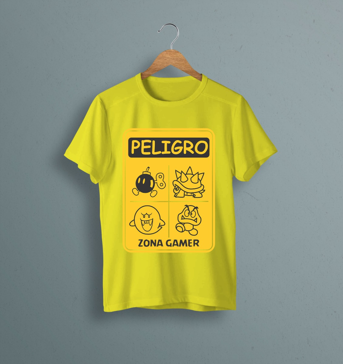 Remera: Peligro Zona Gamer Memoestampados - Imagen 17