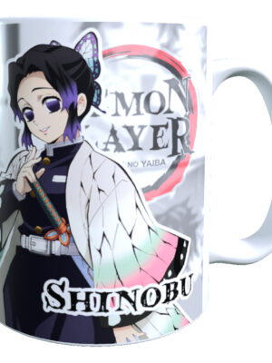 Taza Personalizada Diseño Demon Slayer Shinobu T403