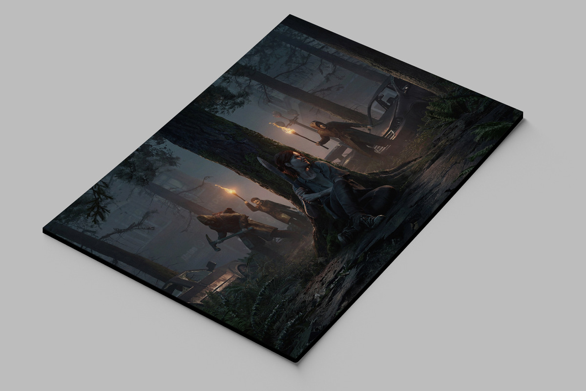 Cuadro 237 The Last Of Us Parte 2 40x53 Mdf Memoestampados - Imagen 2