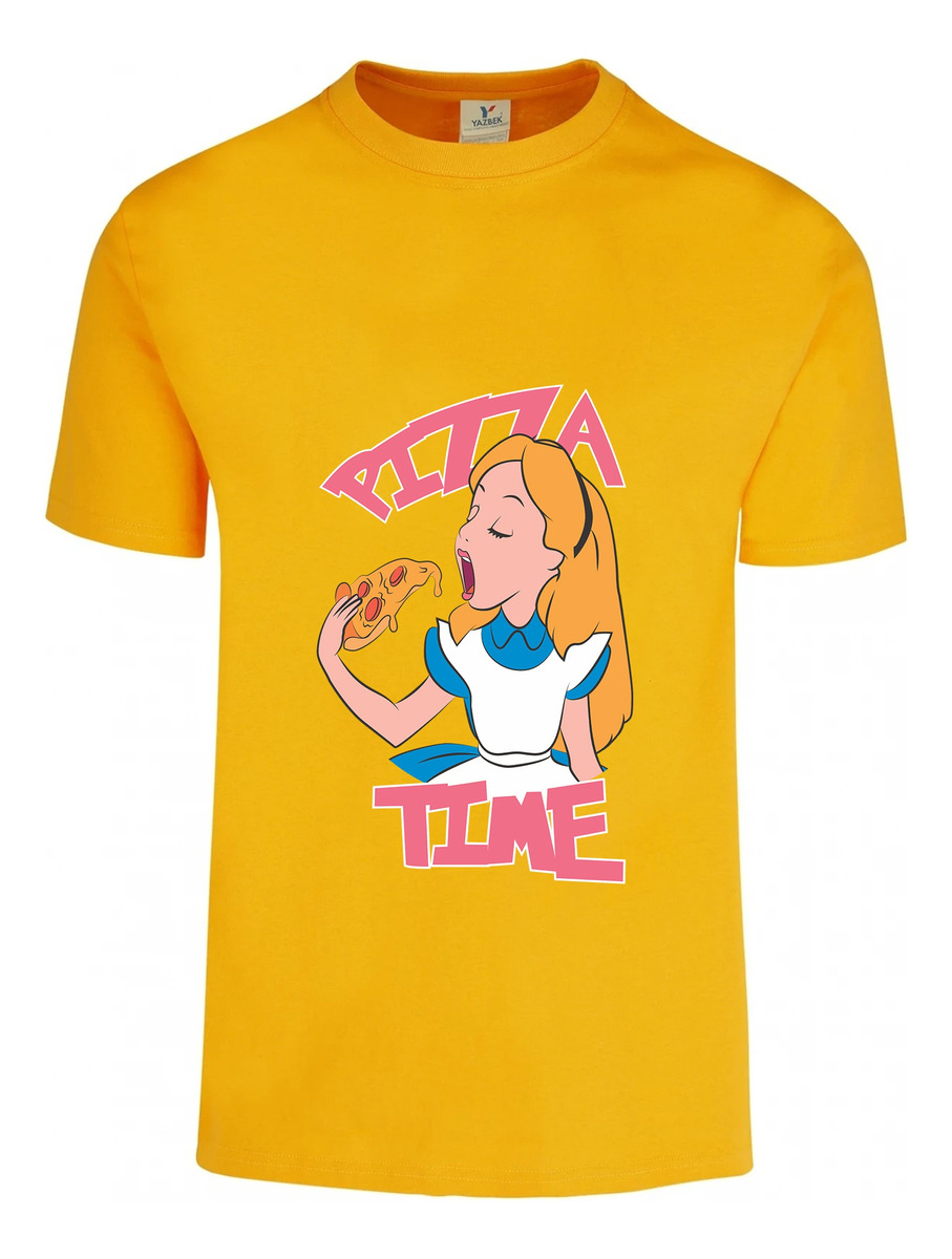 Remera: Pizza Time 01 Memoestampados - Imagen 9