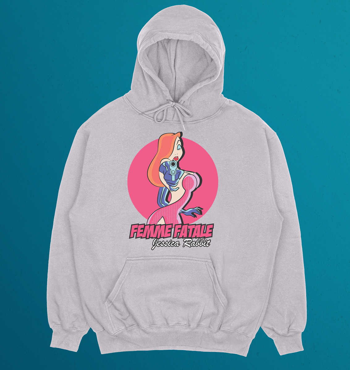 Canguro Femme Fatale Jessica Rabbit Memoestampados - Imagen 10