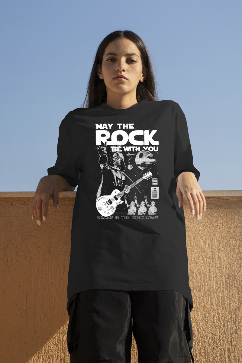 Remera: May The Rock Memoestampados - Imagen 3