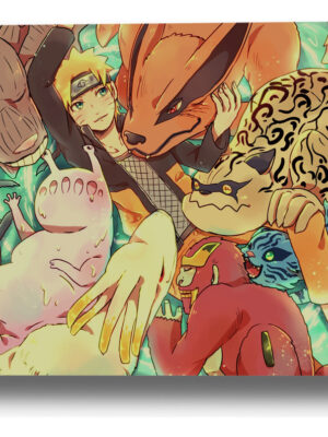 Cuadro Naruto 471 70x100 Mdf Memoestampados