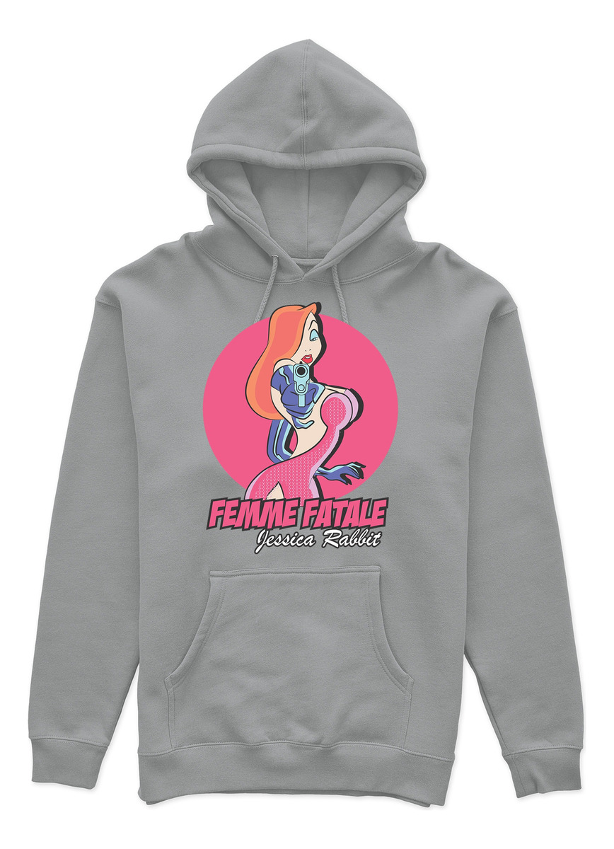 Canguro Femme Fatale Jessica Rabbit Memoestampados - Imagen 7