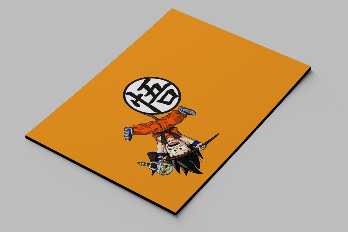 Cuadro 265 Dragon Ball 70x100 Mdf Memoestampados - Imagen 2