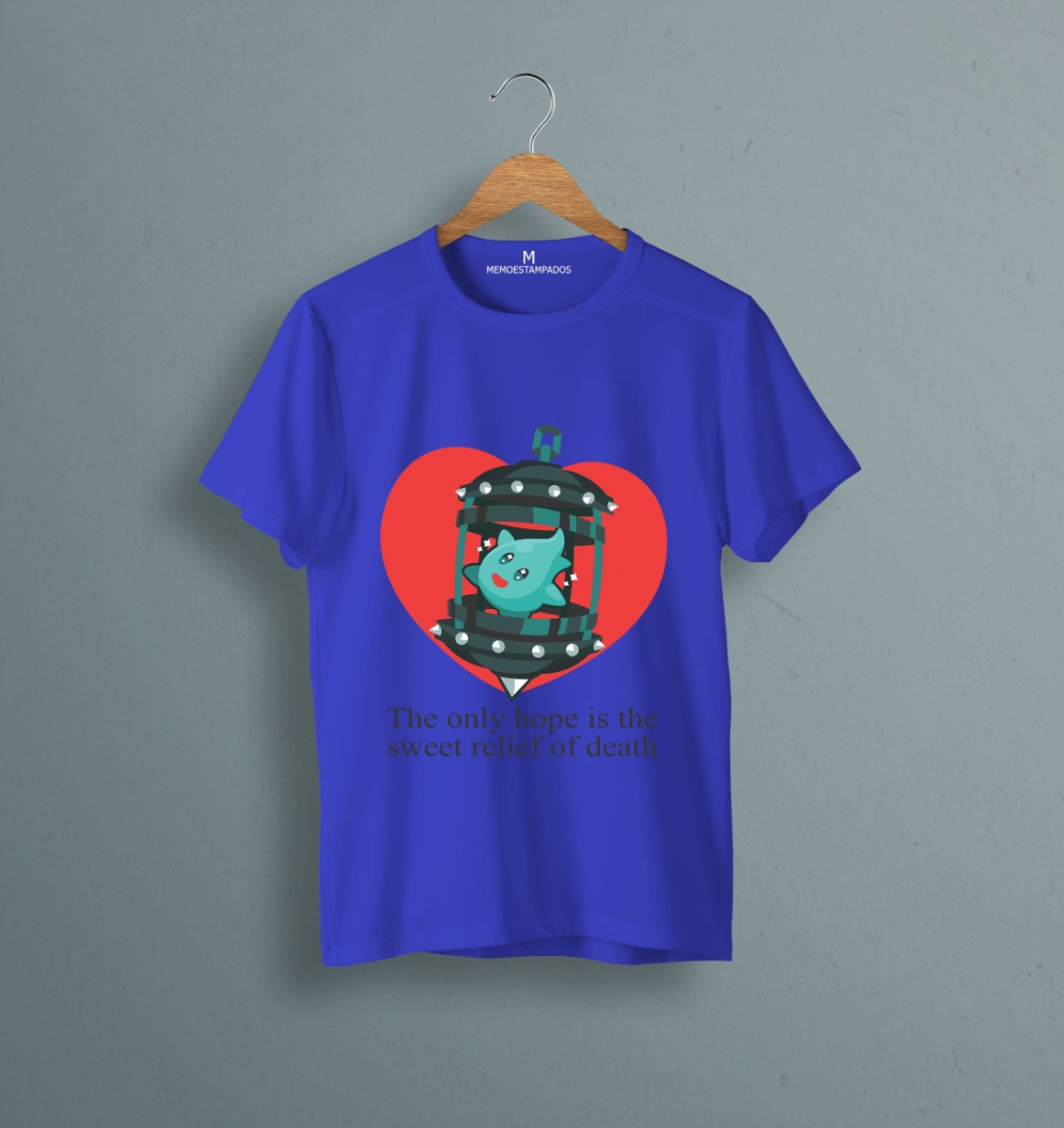 Remera: The Only Hope Is Death Memoestampados - Imagen 8