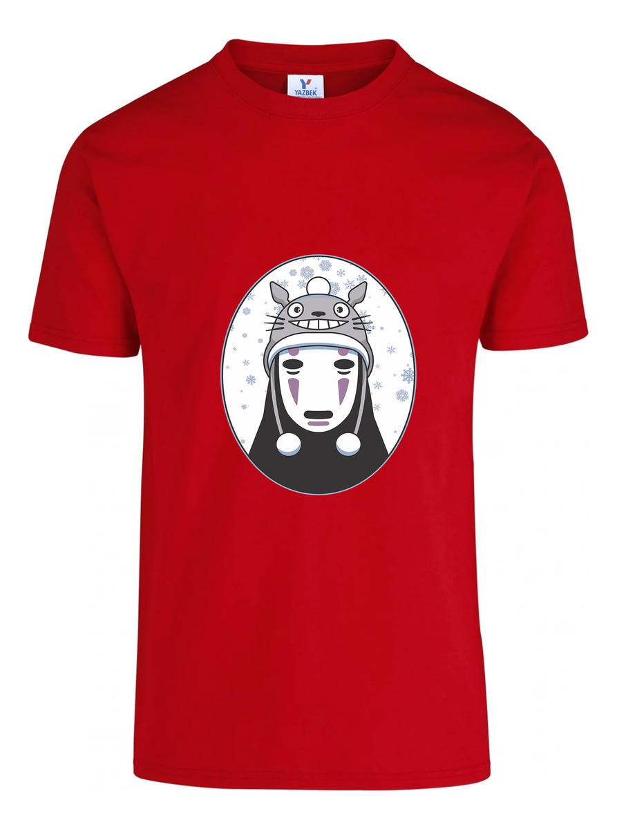 Remera No Face Totoro Hat Memoestampados - Imagen 3
