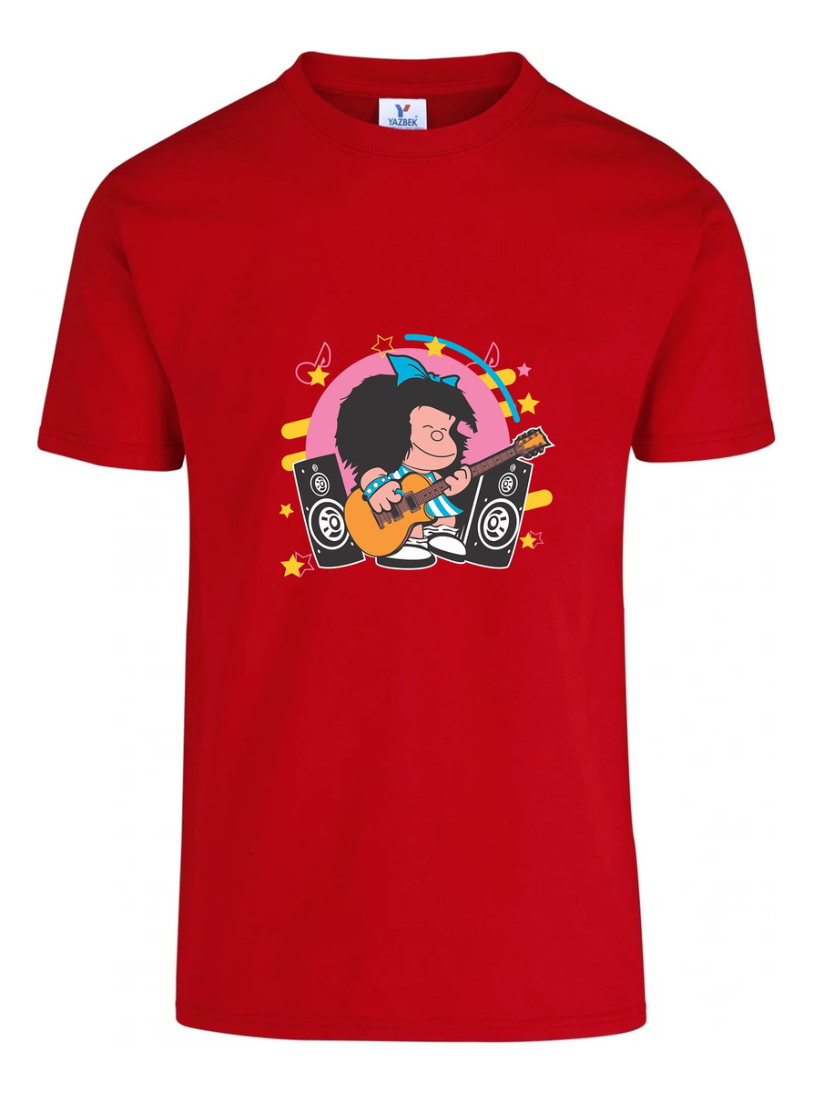 Remera: Mafalda Rock Star Memoestampados - Imagen 8