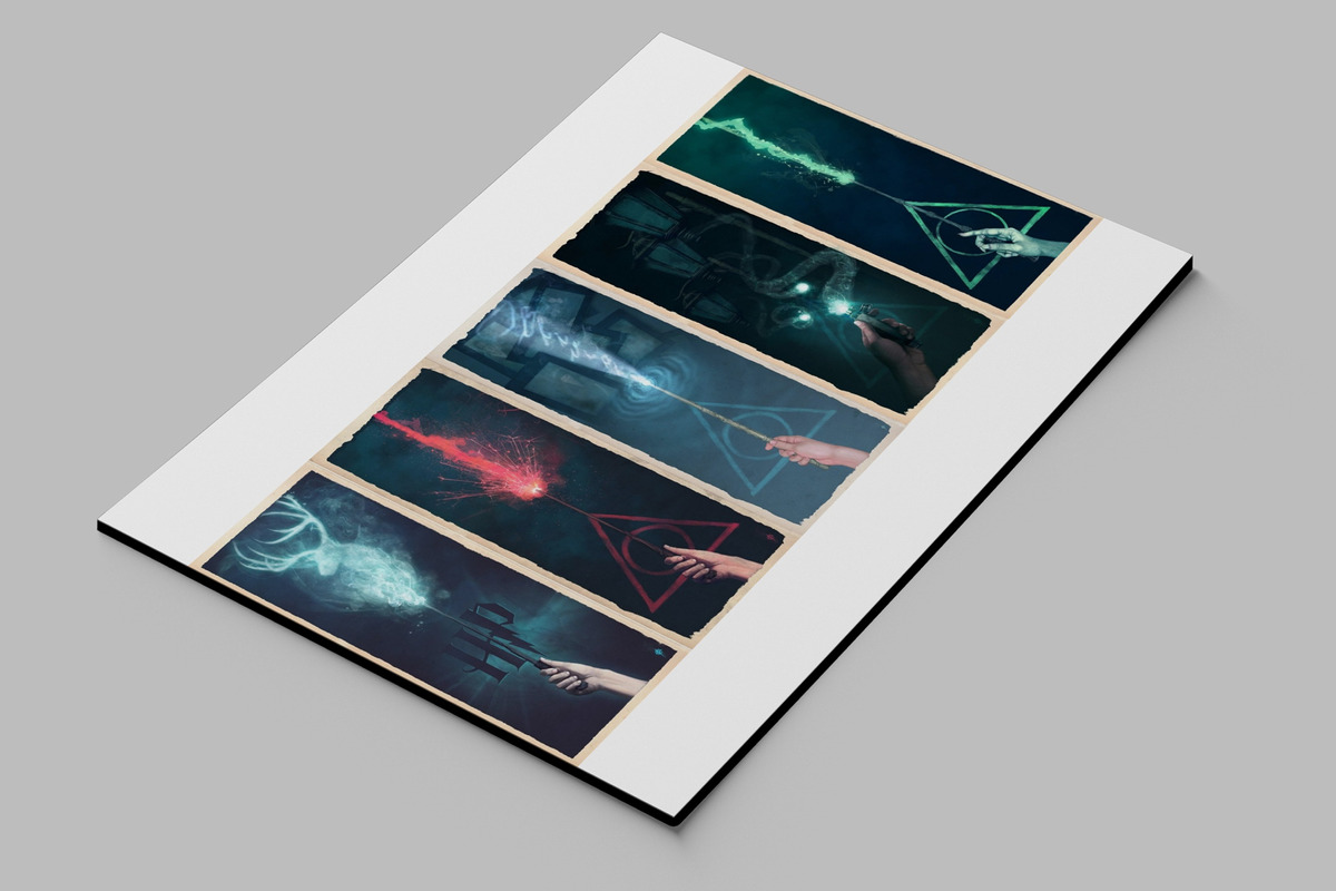 Cuadro Harry Potter 30 40x53 Mdf Memoestampados - Imagen 2